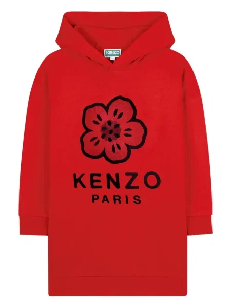 Dětské šaty Kenzo červené