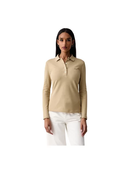 Lacoste longsleeve z beżowa