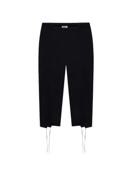 Pantaloni capri Vetements negru
