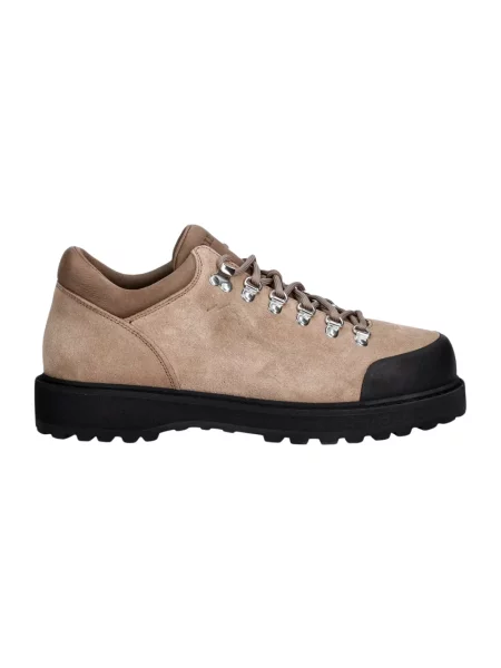 Sneakersy Diemme skórzane brązowe
