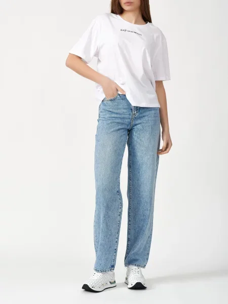 Джинси Armani Exchange блакитні