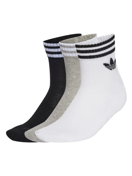 ADIDAS ORIGINALS Șosete gri amestecat / negru alb