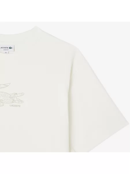Lacoste Koszulka biały