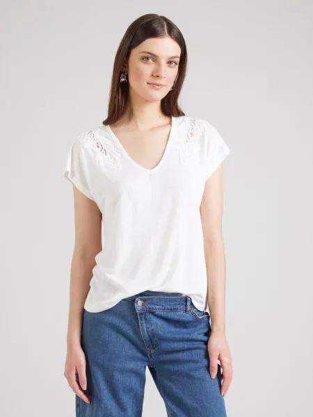 VERO MODA Tričko VMBILSA' biela