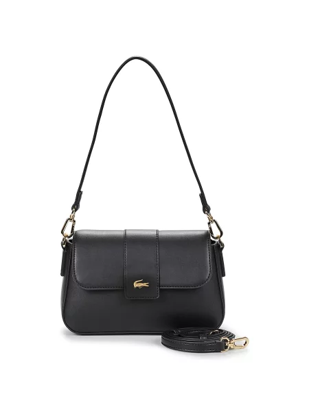 Geanta crossbody Lacoste casual negru