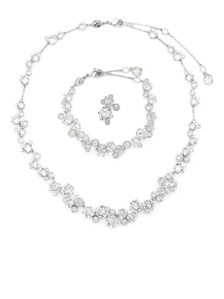 Colier Swarovski de cristal alb