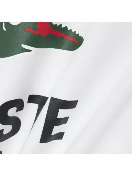 Lacoste T-Shirt Z Nadrukiem biały