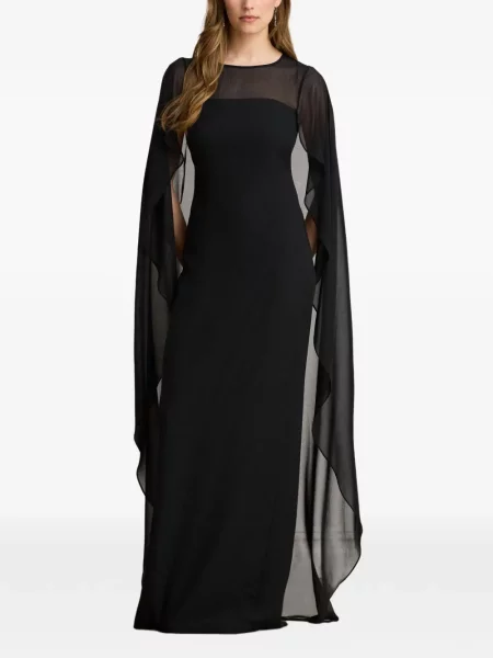 Rochie maxi Lauren Ralph Lauren negru
