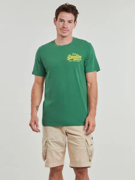 Tricou Superdry retro verde