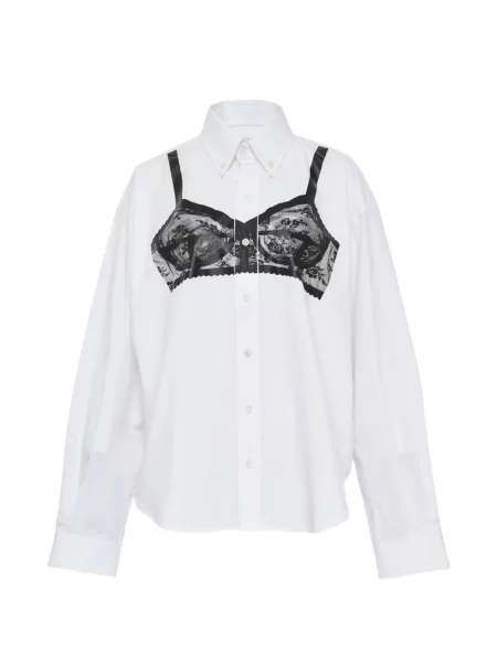 Koszula Vaquera z nadrukiem biała