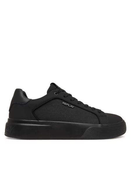 Sneakersy REPLAY czarne