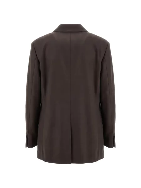 Sacou Max Mara cu două rânduri de nasturi maro