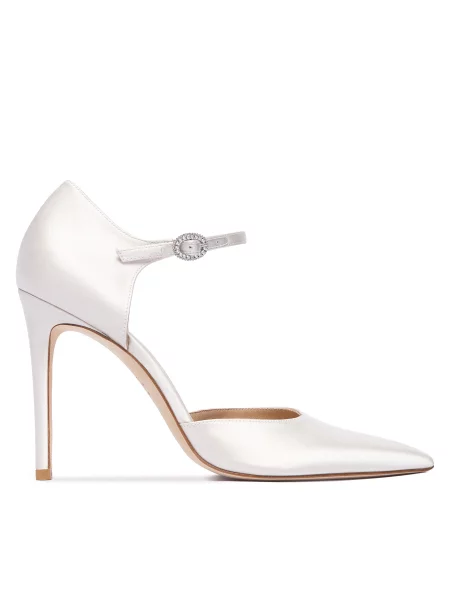 Туфлі на шпильці Stuart Weitzman Ksngtn Pump Кремовий