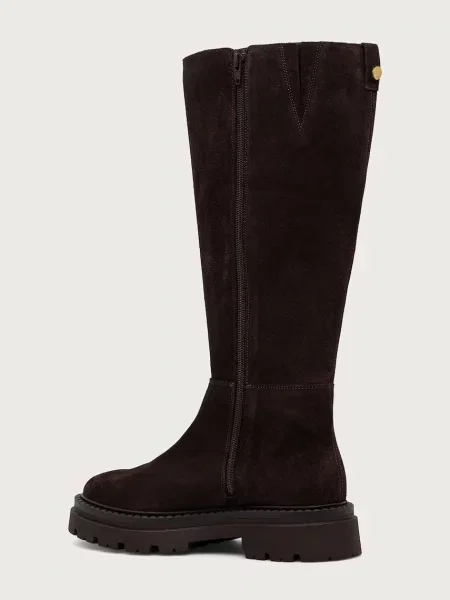 Замшевые сапоги Steve Madden