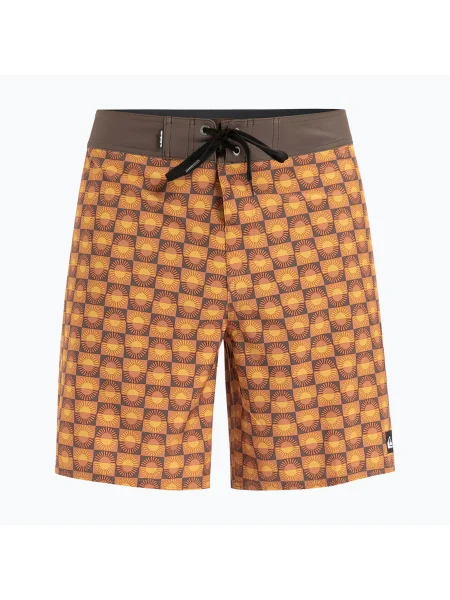 Férfi Quiksilver Surfsilk egyenes szárú florever úszónadrág bran. Méret: 34