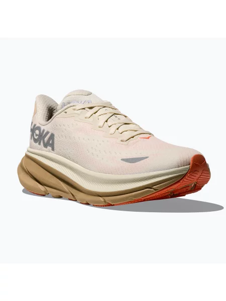 Дамски обувки за бягане HOKA Clifton 9 GTX eggshell/khaki бежово