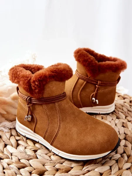 Gyerek hócsizma Big Star Shoes fehér