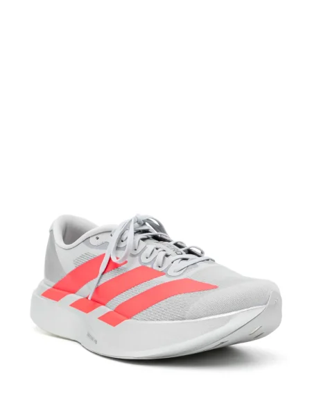 Sneakerși Adidas Adizero cu broderie gri