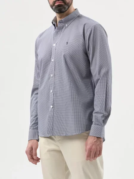 Рубашка Trussardi синяя