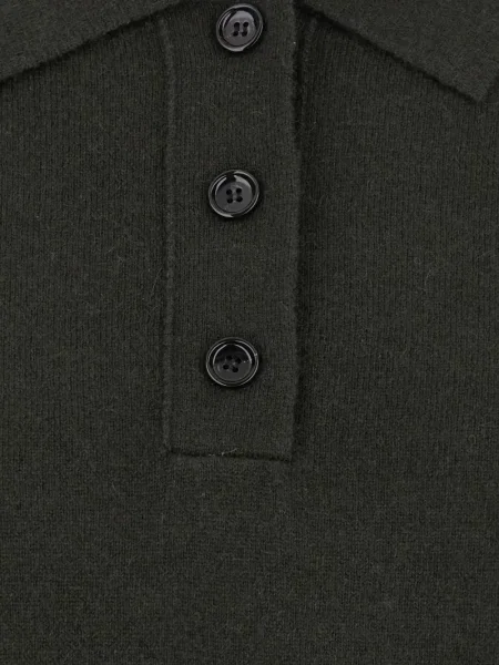 Polo Allude de lână verde