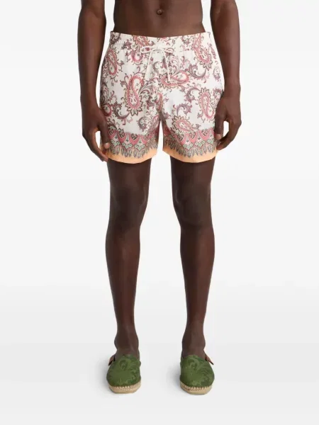 Slip de baie Etro cu imagine cu model paisley