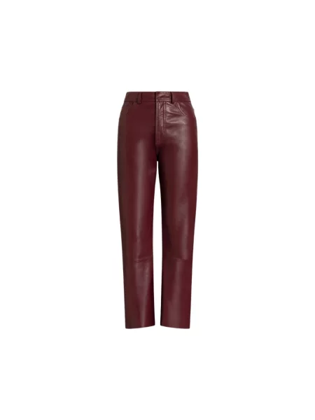 Spodnie Alberta Ferretti czerwone