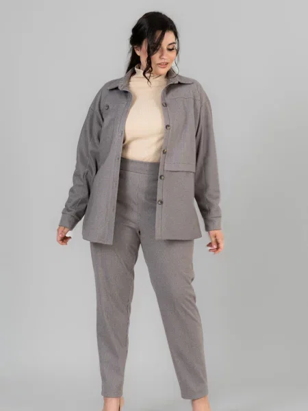 Сорочка All Posa світло-коричневий коричнева