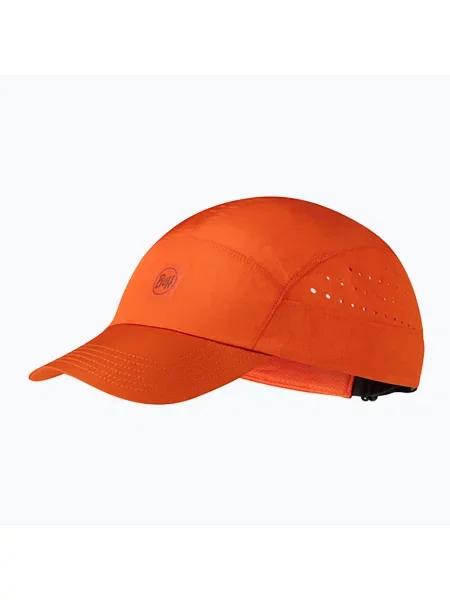 Czapka z daszkiem BUFF SPEED CAP SOLID pomarańczowa