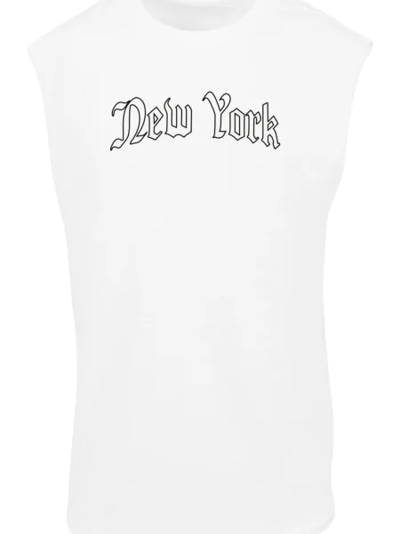 Mister Tee Tricou New York negru alb