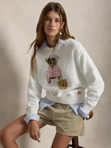 Tricou polo Polo Ralph Lauren alb