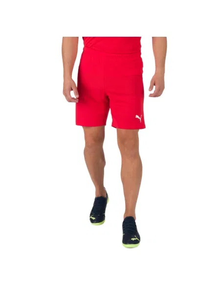 Spodenki Puma teamRISE czerwone białe