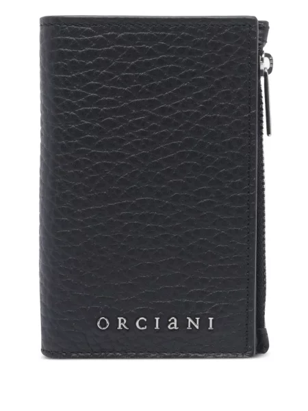 Portofel Orciani din piele negru