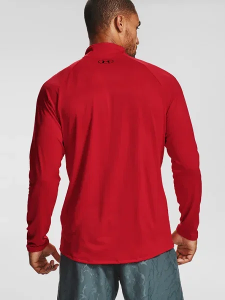 Суитчър Under Armour с дълъг ръкав червено