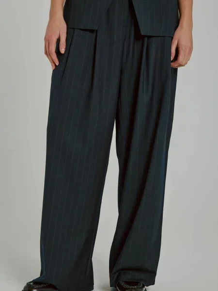 NORR Pantaloni Kandria bleumarin maro