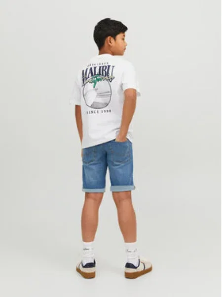 Džínové šortky Jack & Jones Junior modré