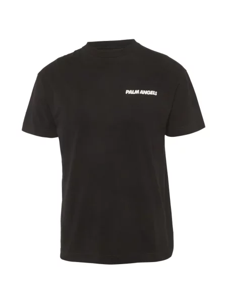 Tricou Palm Angels cu imagine negru