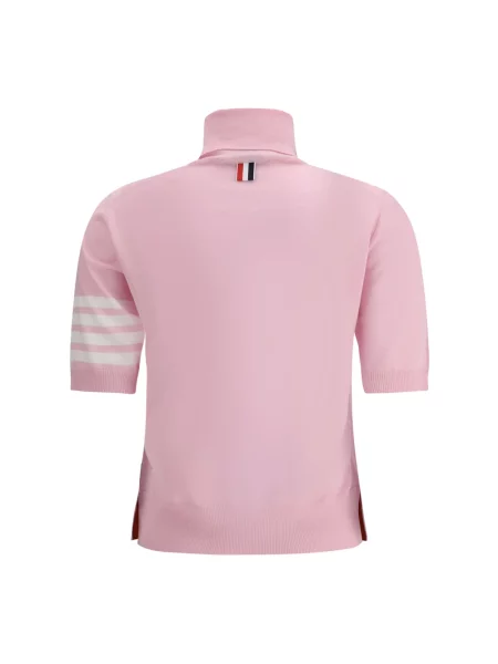 Sweter Thom Browne wełniany różowy