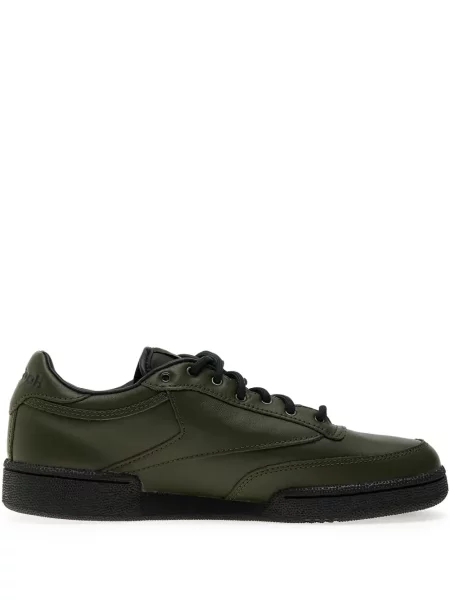 Sneakerși Reebok din piele verde