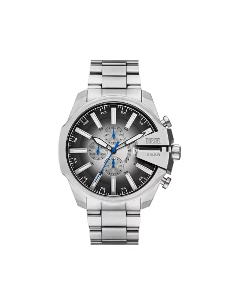 Годинник Diesel Mega Chief Slim срібний