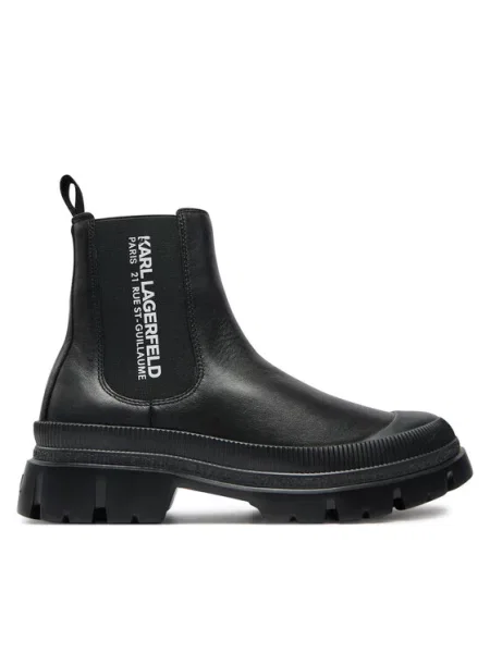 KARL LAGERFELD Planinarske cipele crna