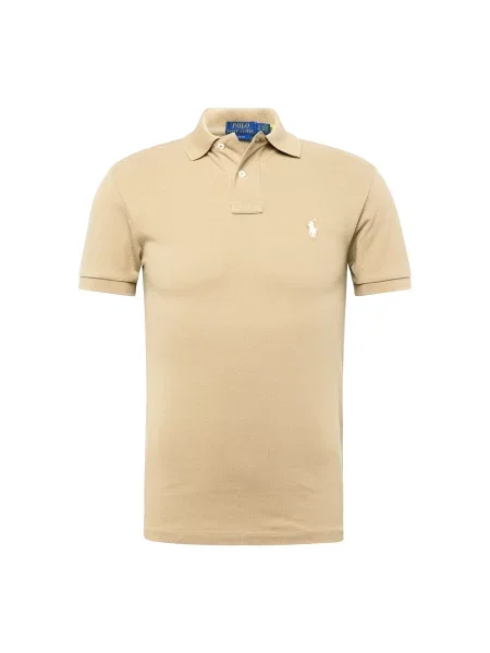 Tricou polo Polo Ralph Lauren bej
