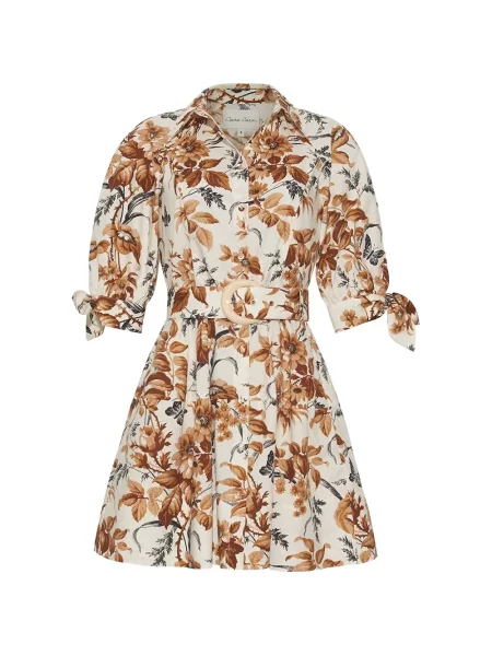Rochie Cara Cara cu model floral cu imagine de costum