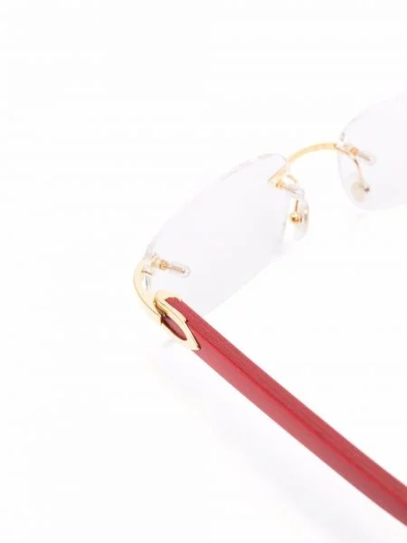Okulary przeciwsłoneczne Cartier Eyewear czarne