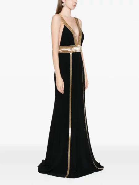 Rochie maxi Costarellos de costum negru