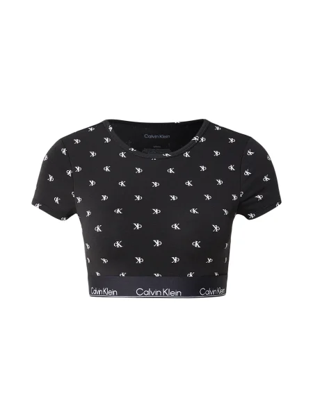 Calvin Klein Underwear Tricou / alb negru