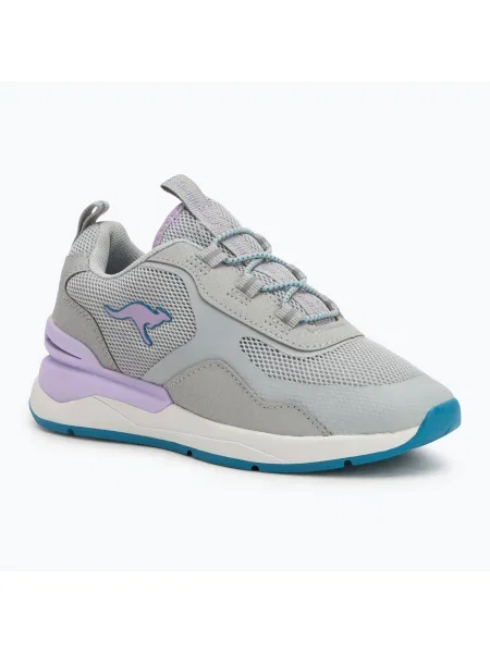 KangaROOS KD-Road pantofi pentru copii vapor grey/lavender gri