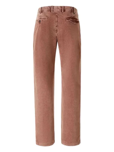 Pantaloni Pt Torino de catifea cord maro