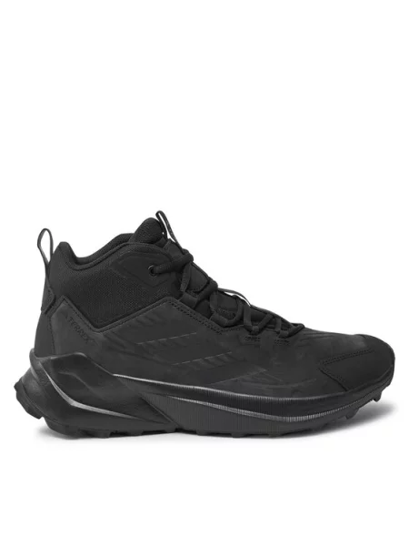 Трекінгові черевики adidas Terrex Trailmaker Mid Leather Hiking чорний