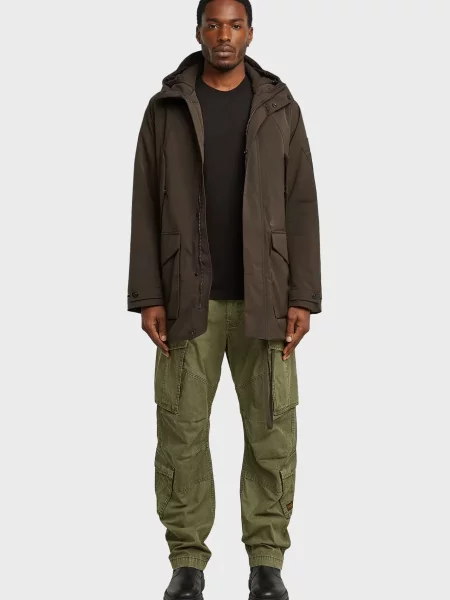 Парка G-star Raw коричнева
