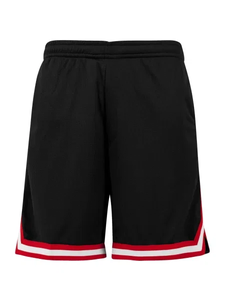 Urban Classics Kalhoty červená / černá bílá